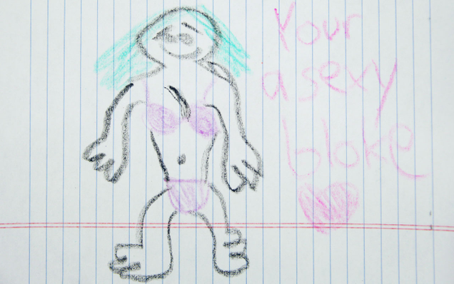 Illustration for article titled 13 EXCLUSIVE Pippa Middleton Bikini Pics Drawn In Crayon